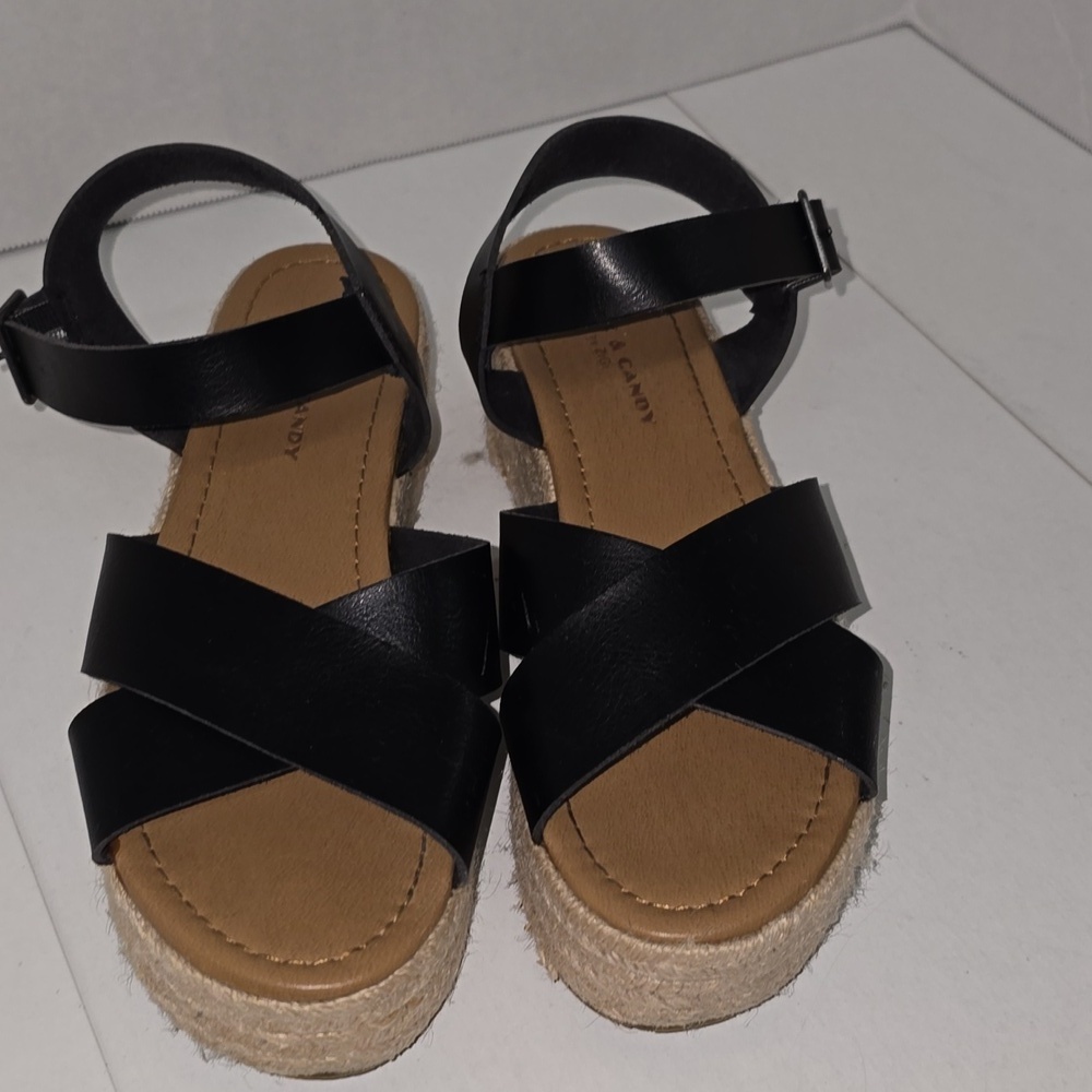 Rock & Candy by Zigi Platform Espadrille Sandals Size 7